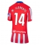 Maillot de football Réplique Atletico Madrid Marcos Llorente #14 Domicile Femme 2024-25 Manche Courte