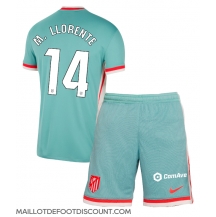 Maillot de football Réplique Atletico Madrid Marcos Llorente #14 Extérieur Enfant 2024-25 Manche Courte (+ Pantalon court)