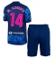 Maillot de football Réplique Atletico Madrid Marcos Llorente #14 Troisième Enfant 2024-25 Manche Courte (+ Pantalon court)