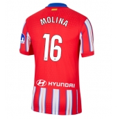 Maillot de football Réplique Atletico Madrid Nahuel Molina #16 Domicile 2024-25 Manche Courte