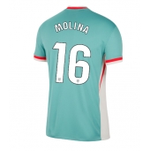 Maillot de football Réplique Atletico Madrid Nahuel Molina #16 Extérieur 2024-25 Manche Courte