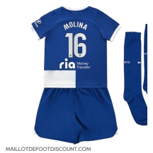 Maillot de football Réplique Atletico Madrid Nahuel Molina #16 Extérieur Enfant 2023-24 Manche Courte (+ Pantalon court)