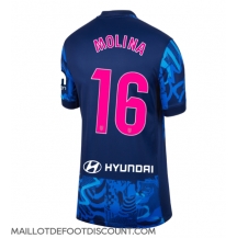 Maillot de football Réplique Atletico Madrid Nahuel Molina #16 Troisième Femme 2024-25 Manche Courte