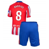 Maillot de football Réplique Atletico Madrid Pablo Barrios #8 Domicile Enfant 2024-25 Manche Courte (+ Pantalon court)