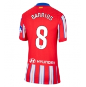 Maillot de football Réplique Atletico Madrid Pablo Barrios #8 Domicile Femme 2024-25 Manche Courte