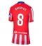 Maillot de football Réplique Atletico Madrid Pablo Barrios #8 Domicile Femme 2024-25 Manche Courte