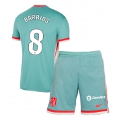 Maillot de football Réplique Atletico Madrid Pablo Barrios #8 Extérieur Enfant 2024-25 Manche Courte (+ Pantalon court)