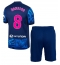 Maillot de football Réplique Atletico Madrid Pablo Barrios #8 Troisième Enfant 2024-25 Manche Courte (+ Pantalon court)