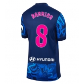 Maillot de football Réplique Atletico Madrid Pablo Barrios #8 Troisième Femme 2024-25 Manche Courte