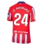 Maillot de football Réplique Atletico Madrid Robin Le Normand #24 Domicile 2024-25 Manche Courte