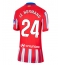 Maillot de football Réplique Atletico Madrid Robin Le Normand #24 Domicile Femme 2024-25 Manche Courte