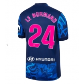 Maillot de football Réplique Atletico Madrid Robin Le Normand #24 Troisième 2024-25 Manche Courte