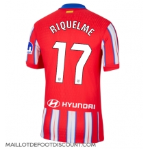 Maillot de football Réplique Atletico Madrid Rodrigo Riquelme #17 Domicile 2024-25 Manche Courte