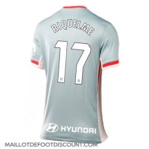 Maillot de football Réplique Atletico Madrid Rodrigo Riquelme #17 Extérieur Femme 2024-25 Manche Courte