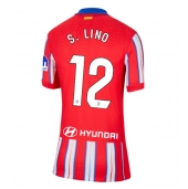 Maillot de football Réplique Atletico Madrid Samuel Lino #12 Domicile Femme 2024-25 Manche Courte