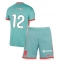 Maillot de football Réplique Atletico Madrid Samuel Lino #12 Extérieur Enfant 2024-25 Manche Courte (+ Pantalon court)