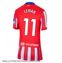 Maillot de football Réplique Atletico Madrid Thomas Lemar #11 Domicile Femme 2024-25 Manche Courte