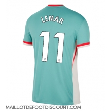 Maillot de football Réplique Atletico Madrid Thomas Lemar #11 Extérieur 2024-25 Manche Courte