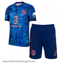 Maillot de football Réplique Atletico Madrid Troisième Enfant 2024-25 Manche Courte (+ Pantalon court)