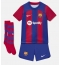 Maillot de football Réplique Barcelona Alejandro Balde #3 Domicile Enfant 2023-24 Manche Courte (+ Pantalon court)