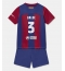 Maillot de football Réplique Barcelona Alejandro Balde #3 Domicile Enfant 2023-24 Manche Courte (+ Pantalon court)