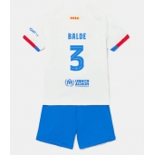 Maillot de football Réplique Barcelona Alejandro Balde #3 Extérieur Enfant 2023-24 Manche Courte (+ Pantalon court)