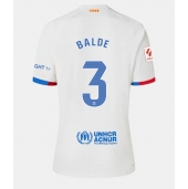 Maillot de football Réplique Barcelona Alejandro Balde #3 Extérieur Femme 2023-24 Manche Courte