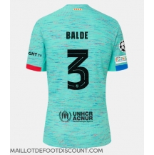 Maillot de football Réplique Barcelona Alejandro Balde #3 Troisième 2023-24 Manche Courte