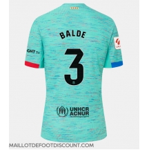 Maillot de football Réplique Barcelona Alejandro Balde #3 Troisième Femme 2023-24 Manche Courte