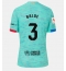 Maillot de football Réplique Barcelona Alejandro Balde #3 Troisième Femme 2023-24 Manche Courte