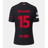 Maillot de football Réplique Barcelona Andreas Christensen #15 Extérieur 2024-25 Manche Courte