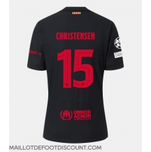 Maillot de football Réplique Barcelona Andreas Christensen #15 Extérieur 2024-25 Manche Courte