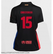 Maillot de football Réplique Barcelona Andreas Christensen #15 Extérieur Femme 2024-25 Manche Courte