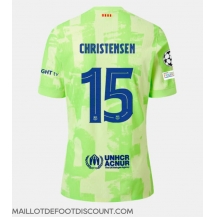 Maillot de football Réplique Barcelona Andreas Christensen #15 Troisième 2024-25 Manche Courte