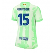 Maillot de football Réplique Barcelona Andreas Christensen #15 Troisième Femme 2024-25 Manche Courte