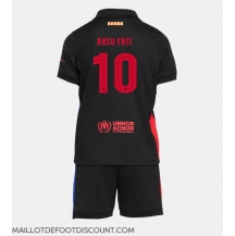 Maillot de football Réplique Barcelona Ansu Fati #10 Extérieur Enfant 2024-25 Manche Courte (+ Pantalon court)