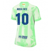 Maillot de football Réplique Barcelona Ansu Fati #10 Troisième Femme 2024-25 Manche Courte