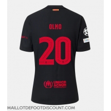 Maillot de football Réplique Barcelona Dani Olmo #20 Extérieur 2024-25 Manche Courte