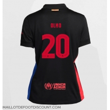 Maillot de football Réplique Barcelona Dani Olmo #20 Extérieur Femme 2024-25 Manche Courte