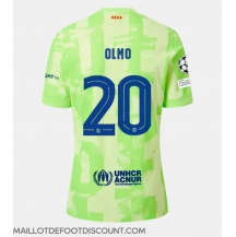 Maillot de football Réplique Barcelona Dani Olmo #20 Troisième 2024-25 Manche Courte