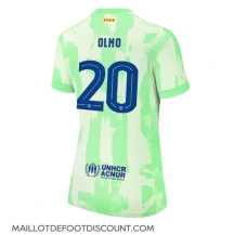 Maillot de football Réplique Barcelona Dani Olmo #20 Troisième Femme 2024-25 Manche Courte