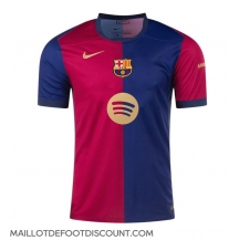 Maillot de football Réplique Barcelona Domicile 2024-25 Manche Courte