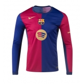 Maillot de football Réplique Barcelona Domicile 2024-25 Manche Longue