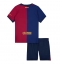 Maillot de football Réplique Barcelona Domicile Enfant 2024-25 Manche Courte (+ Pantalon court)