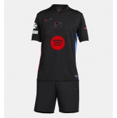 Maillot de football Réplique Barcelona Extérieur Enfant 2024-25 Manche Courte (+ Pantalon court)