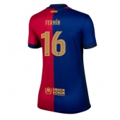 Maillot de football Réplique Barcelona Fermin Lopez #16 Domicile Femme 2024-25 Manche Courte