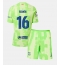 Maillot de football Réplique Barcelona Fermin Lopez #16 Troisième Enfant 2024-25 Manche Courte (+ Pantalon court)