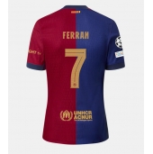 Maillot de football Réplique Barcelona Ferran Torres #7 Domicile 2024-25 Manche Courte