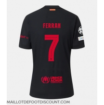 Maillot de football Réplique Barcelona Ferran Torres #7 Extérieur 2024-25 Manche Courte