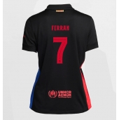 Maillot de football Réplique Barcelona Ferran Torres #7 Extérieur Femme 2024-25 Manche Courte